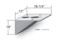 10-700 - ProMinent wall mounting bracket, Sigma