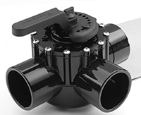 17-300 - Pentair FullFloXF, 3-Way diverter valve