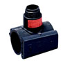 19-095 - PVC pipe fitting, 3"