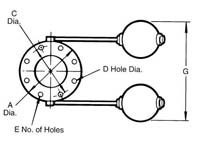 20-130 - Dual arm float valve, 12"