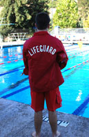 41-200 - Lifeguard jacket, red
