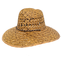 42-007 - Classic lifeguard straw hat
