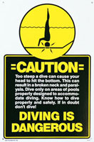 45-120 - Diving Caution Sign