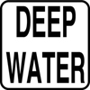 46-145 - Vinyl marker, Deep Water