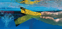 55-077 - Z2 Zoomers Training Fin,Yellow