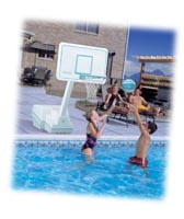 63-005 - Splash & Slam water basketball, steel