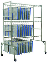 71-076 - 3-Tier check bag floor rack