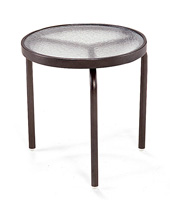 75-270 - Winston acrylic table, 18" dia.