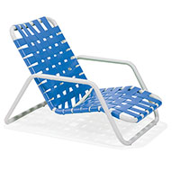 75-438 - Oasis Crossweave Strap Nesting Sand Chair