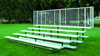 77-076 - Aluminum bleacher, 5-row, 21'