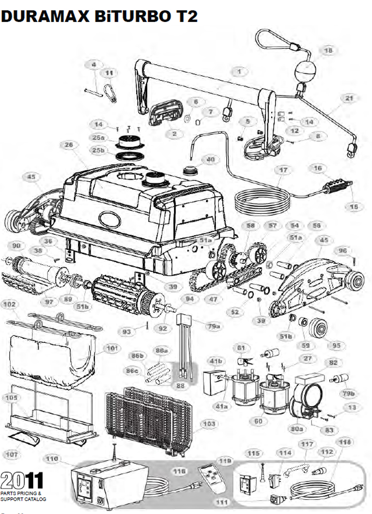 Duramax Biturbo T2 Parts Diagram And Parts List 2013