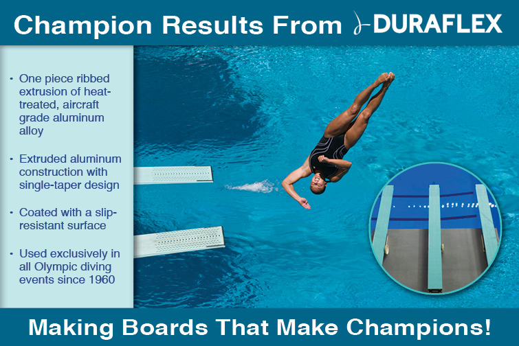 Duraflex Diving Stands & Diving Boards Lincoln Aquatics