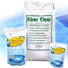 01-390 - 25# Fiber Clear filter media, 1-19, bags