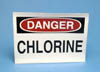 11-110 - Danger Chlorine Label