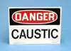 11-120 - Danger Caustic Label