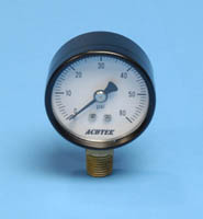 18-145 - 0-60 dry pressure gauge, 2" bottom mount