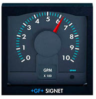 19-010 - Signet analog flow meter, 2" saddle