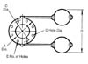 20-115 - Dual arm float valve, 6"