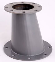 20-245 - Eccentric Reducer, 4" x 3", stainless