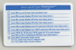 25-097 - Taylor Electronic Watergram Calculator