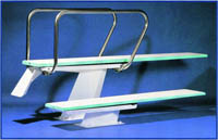 34-130 - Steel 1 meter stand for 10' board
