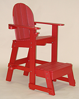 38-056R - Platform kit for 30" no step Champion Guard chair, red