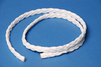 44-098 - Braided Rope, 1/2" dia, white/ft.