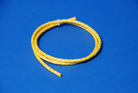 44-104 - Twisted Rope, 1/4" dia, yellow/ft.