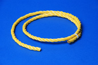 44-111 - Twisted Rope, 3/8" dia, yellow/ft.