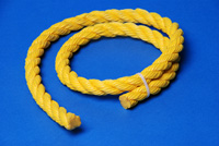 44-116 - Twisted Rope, 3/4" dia, yellow/ft.