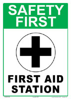 45-039 - First Aid Station Sign