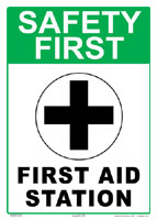45-039 - First Aid Station Sign