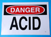 45-060 - OSHA Danger Acid Sign