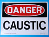 45-065 - OSHA Danger Caustic Sign