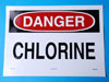 45-070 - OSHA Danger Chlorine Sign
