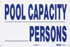 45-095 - Pool Capacity Sign