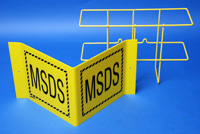 49-140 - MSDS holder and sign