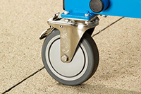 SS swivel caster