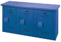 70-630 - Lenox Bench Locker, 5'