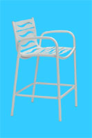 74-090 - Millennia EZ-Span "Wave" bar stool