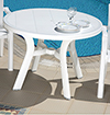 75-355 - Truva 42” Round Dining Table,