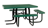 76-285 - UltraSite octagon table, 46", ADA, perforated