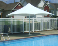 78-300 - Skyspan Umbrella, 14' hexagon