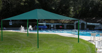 78-565 - Ultra Shade square, 30' x 30', 10' eave