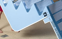 81-160 - Easy Stair replacement white edging kit